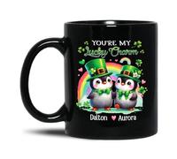 Coffee Mug You're My Lucky Charm Coffee Cups Contemporary Ceramic Tea Cup Fine Patterns Tea Mug for Kitchen Birthday Gifts Gift 330 Ml