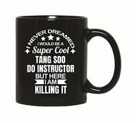 Coffee Mugs 330Ml, Tang Soo Do Instructor Martial Arts Enthusiasts Killing It Humour Porcelain Cup Novelty Ceramic Mug for Tea Men Home