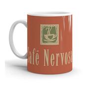 Coffee Mugs Cafe Birthday Nervosa Ceramic Sign Cups Frasier Tea Travel 11 Oz Or 15 Oz Coffee Mug Gifts for Friend Family Coworker Xmas Christmas