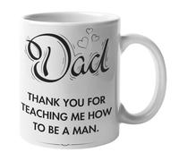 Coffee Mugs for DADS. Gift for Dads. 11oz Large Handle Coffee Mug for Dad