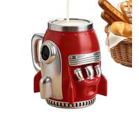 Coffee Mugs | Mug with Stainless Steel Lining, Space Theme Rocket Mug | For Tech Enthusiasts Men Women Boy Grandpa Milk Juice