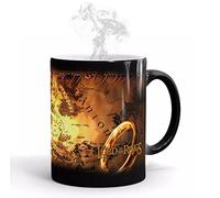Coffee Mugs,The Lord Rings Heat Sensitive Ceramic Coffee Mugs Magic Mug Perfect Novelty Gift/Father Gifts 350ml (12oz)