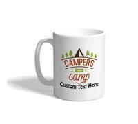 Coffee Mugs Woods Campers Gonna Camp Tent Camping Coffee Mug Birthdays | 330ml Tea Cup Durable Tea Cups for New Home Mom Love's day