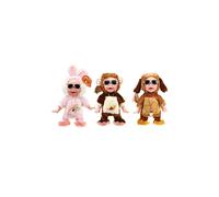 (Coffee) Nice Dream Toys Ice Cream Boy Reaction Laughing Crying Electronic Dancing Stuffed Doll