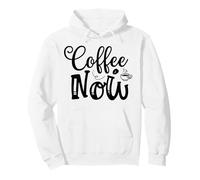 Coffee Now For Coffee Lovers Morning Rise Motivation Pullover Hoodie