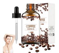 Coffee Oil, 30 ml Organic Face Serum with Coffee Oil, Coffee Oil Against Wrinkles, Essential Coffee Oil, Natural Organic Coffee Oil, Rejuvenating and Firming Oil, Smooth Fine Lines