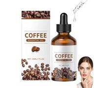 Coffee Oil Against Wrinkles, Natural Coffee Essential Oil, Organic Face Serum, Firming and Rejuvenating Oils for Aromatherapy Diffuser, Massage and Soap Making, Skin Body Hair Care, 30ML (1PC, 30ml)