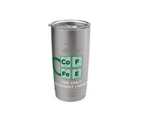 Coffee Only Element I Need Funny Periodic Table of Elements Stainless Steel Insulated Tumbler