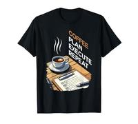 Coffee Plan Execute Repeat Office Project Manager Coworker T-Shirt