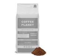 Coffee Planet | Decaf Brazilian Ground Coffee - 1kg | Medium Roast | Made from Arabica Coffee Beans | Rich Flavoured
