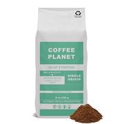 Coffee Planet | Decaf Ethiopian Ground Coffee - 1kg | Medium Roast | Made from Arabica Coffee Beans | Rich Flavoured