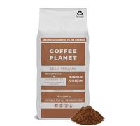 Coffee Planet | Decaf Peruvian Filter Coffee - 1kg | Medium Roast | Made from Arabica Coffee Beans | Rich Flavoured