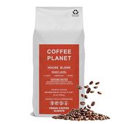 Coffee Planet | House Blend Coffee Beans - 1kg | Medium Roast | Premium Arabica Coffee Beans | Rich Flavoured