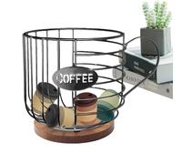 Coffee Pod Booklets | 21.3 x 15.5 cm Large Capacity Sturdy Cup Storage for Coffee Pod - Coffee Bar Accessories for Bookshops, Bars, Commercial Places and Utilities