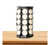 Coffee Pod Holder - 40 Storage Rack, 360 Degree Rotating Dispenser, Coffee Pod Holder, Organizer Stand | Storage Rack For Kitchen Counter Indoor Home