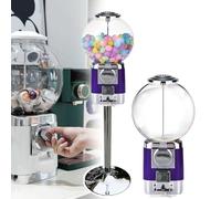 Coffee Pod Holder - Gumball Machine Vending Storage for 240 Capsules, Convenient with Metal Stand & 20 Colored Ball Shells for Home or Business