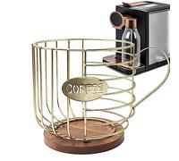 Coffee Pod Holder - Heavy Duty Large Capacity Coffee Pod Holders for Dishes | Cup Holder for Commercial Places, Cafe Bar, Bookstore or Home Use Novent