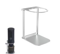 Coffee Pod Machine Stand Compatible with Outin Nano - Foldable Aircraft Aluminum Alloy Holder for Outdoor Camping and Home Use (Silver)
