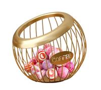 Coffee Pods - Coffee Coffee Storage Container with Handle | Wire Basket Holder for S, Durable Coffee Bar Accessory, Space-Saving Metal for Breaks, Kitchen or Writing