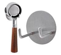 Coffee Porter Filter Rack - Stainless Steel Coffee Filter Holder Hanger Decorative Wall Mount Rack, Tamping Station Wall Mounted Porter Filter Hanger for Kitchen Bathroom Bedroom Hallway