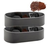 Coffee Portion Cleaning Kit, Electric Espresso Machine Cleaning Kit, Equipped with Stabilizing Stand and Deep Cleaning Brush, Suitable for 51/53/58mm