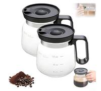 Coffee Pot Mug, 16 Oz Glass Coffee Mug, With Straw-type Travel Lid And 16 Oz Capacity, For Various Beverages(2)