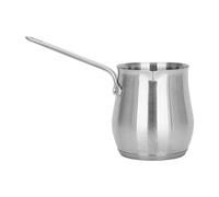 Coffee Pots Stainless Steels Construction Milk Warmer Coffee Maker Compatibles with Multiple Stovetops Stainless Steels Stovetop Milk Warmer