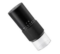Coffee Powder Grinder, 13W Portable Coffee Grinder, 1000mAh Noise Reduction Grinder, Adjustable Portable Travel Coffee Machine, Coffee Grinder, Rechargeable Coffee Maker, Portable for Family and