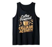 Coffee Powered Cellular Activity Biology Teacher Tank Top
