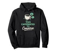 Coffee Powered Introvert Caffeine Armor Antisocial Humor Pullover Hoodie