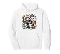 Coffee Punch Needle Crafter Morning Fiber Art Cozy Lifestyle Pullover Hoodie