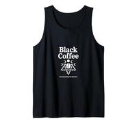 Coffee Reanimating My Garden Goth Pentagram Tank Top