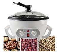 Coffee Roaster Machine, Home Coffee Roaster, Electric Adjustable Coffee Bean Burner - Adjustable Temperature 0-240°C, Adjustable Time 0-60 Minutes