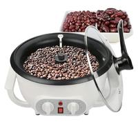 Coffee Roaster Machine, Home Coffee Roaster, Electric Bean Burner with Timing + Temperature Adjustable, Baking Tools for Barley Chestnut Popcorn