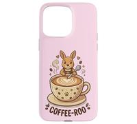 Coffee-Roo Kangaroo Coffee Lover Cute Pun T-Shirt Case for iPhone 15 Pro Max