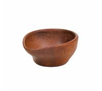 Coffee Scale Bean Bowl Coffee Bean Measuring Cup Dispenser Tray Pouring Cup Dose Prep Vessel Wooden Body with Rounded Drop Shape Suitable for Home workflow Espresso prep Gift Giving