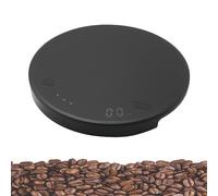 Coffee Scales, portable coffee Kitchen Scales with Timer 15 x 13 x 2.2 cm Mini Espresso Scales with 0.1 Accuracy USB Type-C Rechargeable Coffee Scale with High-precision Sensor for Coffee Lovers