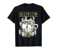 Coffee Science Periodic Table of Elements Caffeine Scientist T-Shirt