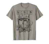 Coffee Science Periodic Table of Elements Caffeine Scientist T-Shirt