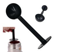 Coffee Scoop | Coffee Tamper Measuring Spoon | 2 in 1 Cofee Bean Scoop and Tamper Set | Purpose Stainless Steel Tool for Home Brewing Kitchen Use