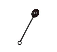 Coffee Scoop Long Handle Measuring Spoon Non-Slip Baking Tools 10g Plastic Coffee Scoop Hangable Coffee/Black Sugar Restaurant(Coffee-S)