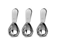 Coffee Scoop Set,Stainless Steel Coffee Spoons Short Handles,Tablespoon Measure Spoon Set Fit Coffee, Loose Tea, Sugar Or Flour(15ml Short 3 Pieces)