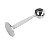 Coffee Scoop -Stainless Steel Multifunctional Coffee Tamper | Ergonomically Designed Ground Coffeee Tablespoon | Table Spoon Measuring Scoops for Cofffee Bean Loose