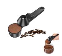 Coffee Scoop with Built-in Funnel - 1 Tablespoon Measuring Spoon for Ground Coffee, Reusable & Refillable Barista Tool, Perfect Gift for Coffee Lovers, Men & Women