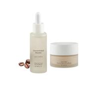 Coffee Seed Anti-Wrinkle Night Care Duo - Coffee Seed Hyaluronic Serum With Daily Night Cream, Mature Skin, Reduces Wrinkles, Natural Anti Wrinkle & Firming Ingredients For Smoother Skin (A+B)