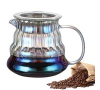 Coffee Server in - Heat Resistant Borosilicate Jug | Transparent Coffee Jug | Coffee Maker Suitable for Cold and Hot Tea