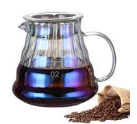 Coffee Server in - Heat Resistant Borosilicate Jug | Transparent Coffee Jug | Coffee Maker Suitable for Cold and Hot Tea