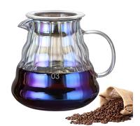 Coffee Server in - Heat Resistant Borosilicate Jug | Transparent Coffee Jug | Coffee Maker Suitable for Cold and Hot Tea