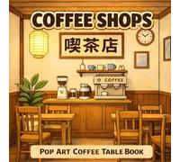 Coffee Shops: Pop Art Coffee Table Book: 3 (Coffee Shops: Pop Art & Adult Coloring Books)