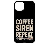 Coffee Siren Repeat EMS Paramedic Ambulance Case for iPhone 15 Plus